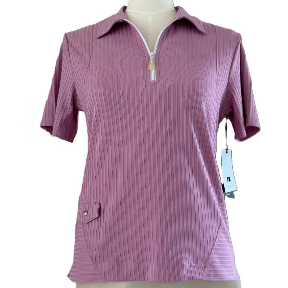 CUTTER & BUCK | NWT Women's Lilac Golf Shirt Sz S